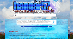 Desktop Screenshot of hangar57.com